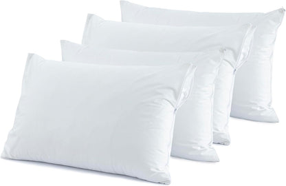 Dreamology Pillow Protectors with Zipper Queen Size,2 Pack,Waterproof Pillow Protector Queen Size,Bed Bug Proof Pillow Protector,Waterproof Pillow Covers,20x30 Pillow Covers