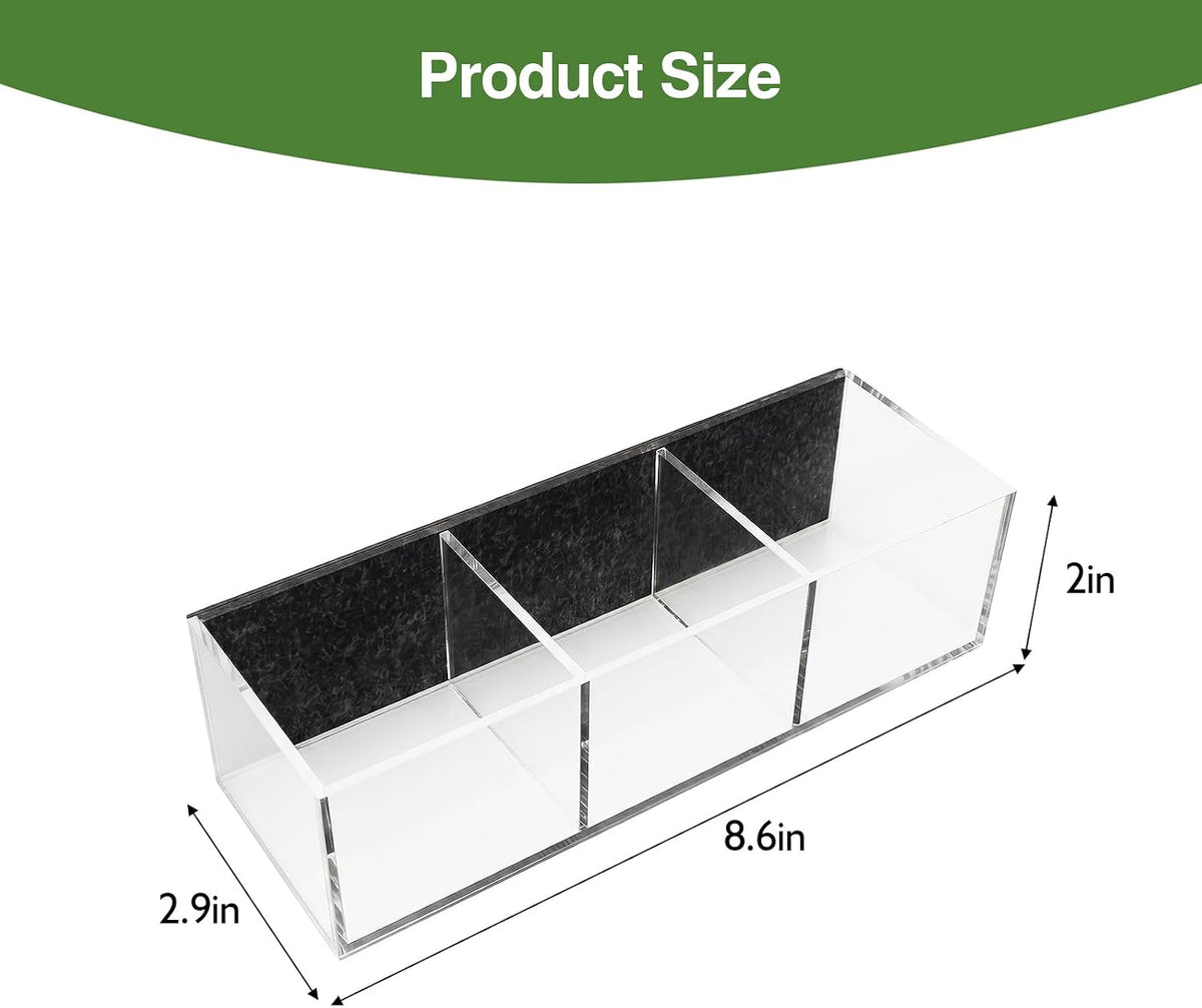 Magnetic Tea Bag Organizer, Clear Tea Bag Organizer Holder