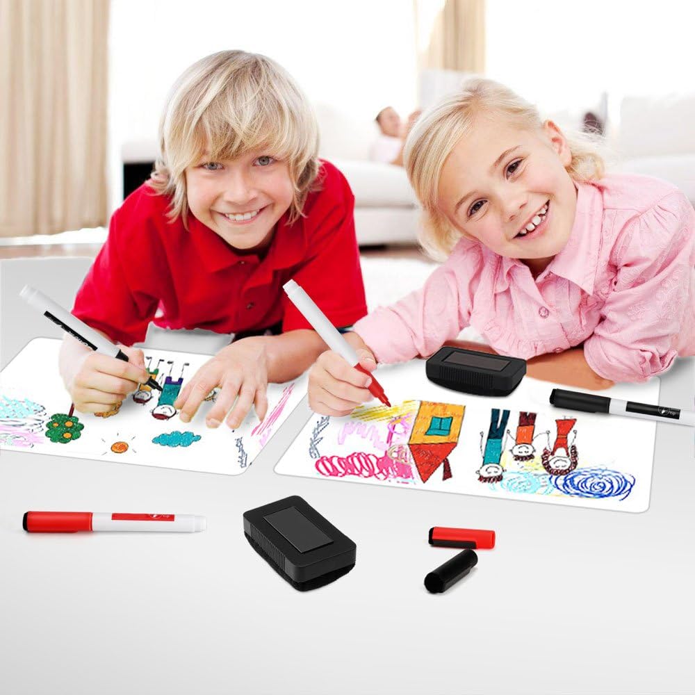 Magnetic Dry Erase Board Fridge Whiteboard Sheet 20"x13"
