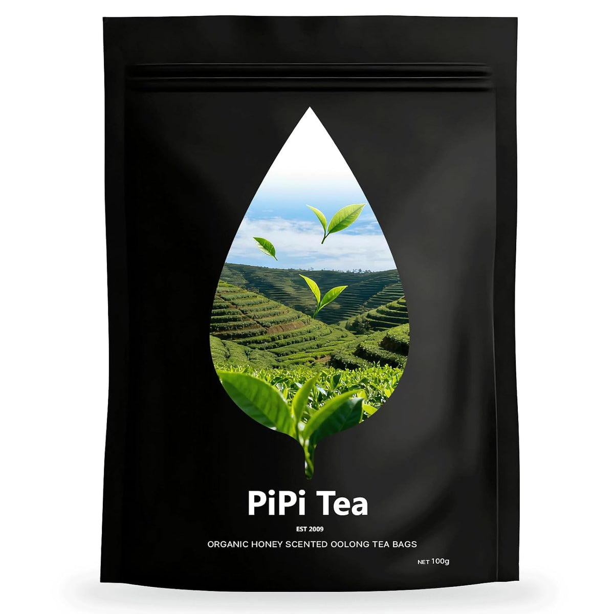 Pipi Tea Oolong,Pipi Oolong Tea, Extra Value 4g*25 Bags Selected Tea Leaves, Cortisol & Calming Tea for Stress Relief, Vegan, Non-GMO (1)