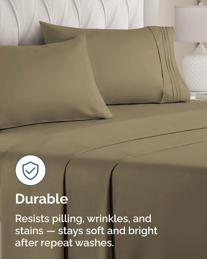 Standard Pillow Cases Set of 10 - Ultra Soft Hotel Quality Pillowcase Covers - Comfy, Cozy & Wrinkle Free - Shrink, Stain and Fade Resistant - Machine Washable Pillow Protectors - 10 Pcs Set - White - Colors B