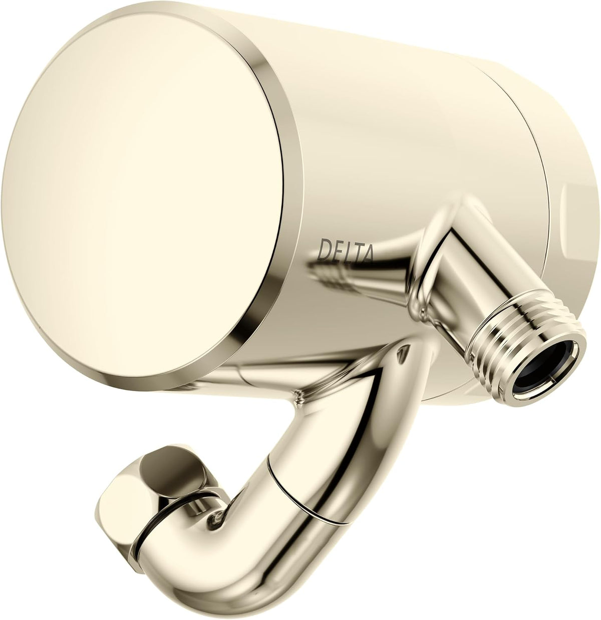 Delta Faucet Clarifi Premium Shower Filter Attachment with Filter, Hard Water Shower Filter, Shower Head Filter, Stainless 5SF100-SS
