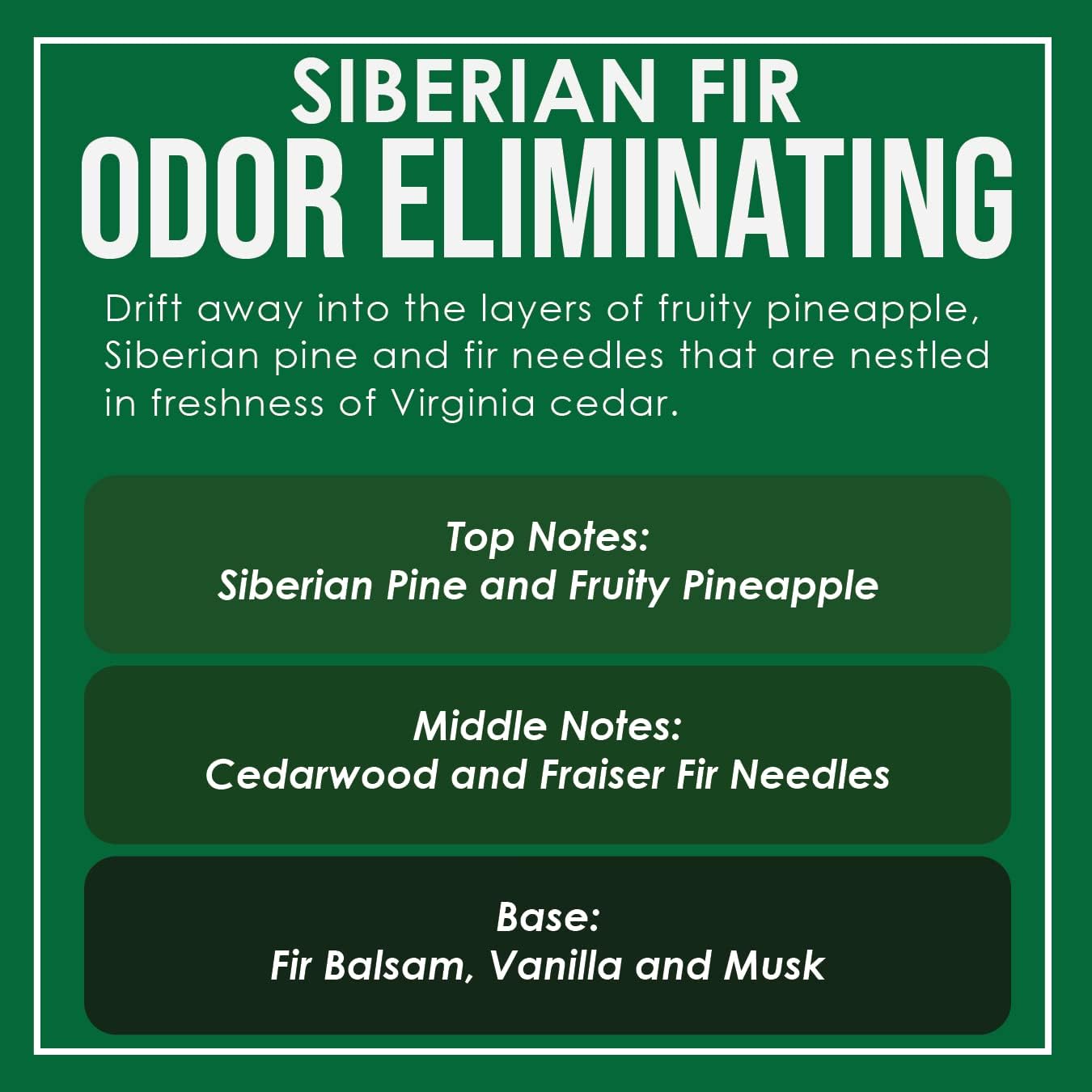 Vanilla Bean Odor Eliminating Highly Fragranced Candle - Eliminates 95% of Pet, Smoke, Food, and Other Smells Quickly - Up to 80 Hour Burn time - 12 Ounce Premium Soy Blend - Colors B