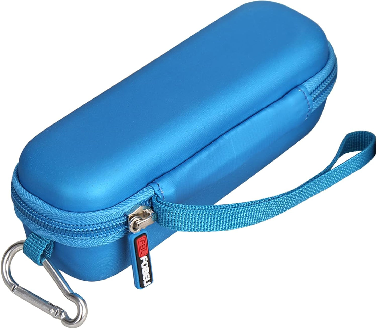 FBLFOBELI EVA Hard Carrying Case Compatible with The Breather/HETARU Natural Breathing Exercise Device, Hand-Held Inspiratory Expiratory Muscle Trainer (Blue, Case Only)