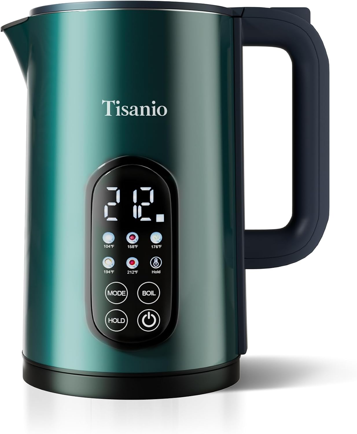 Electric Kettle with Temperature Control, 1.7L Hot Water Kettle for Tea, Coffee & Daily Use, 5 Presets, 2H Keep Warm, Stainless Steel Interior, Auto Shut-Off, Cordless Electric Tea Kettle, Blue