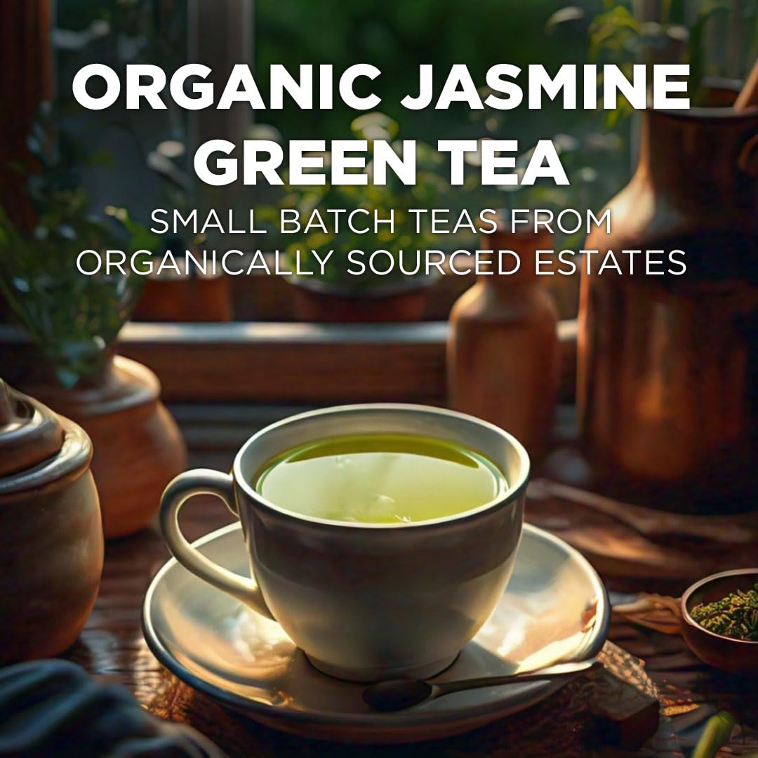 Maud's Organic Jasmine Green Tea Pods, 24ct