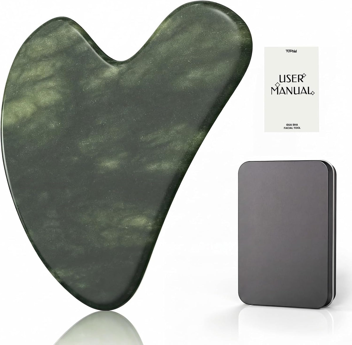 Gua Sha Facial Tools – Stone Guasha Tool for Face, Neck & Body