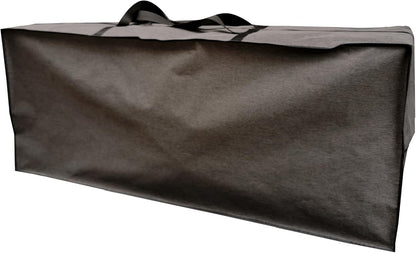 Outdoor Square Cushion/Cover Storage Bag, Protective Zippered Storage Bags with Handles, 32''L x 32''W x 24''H Black