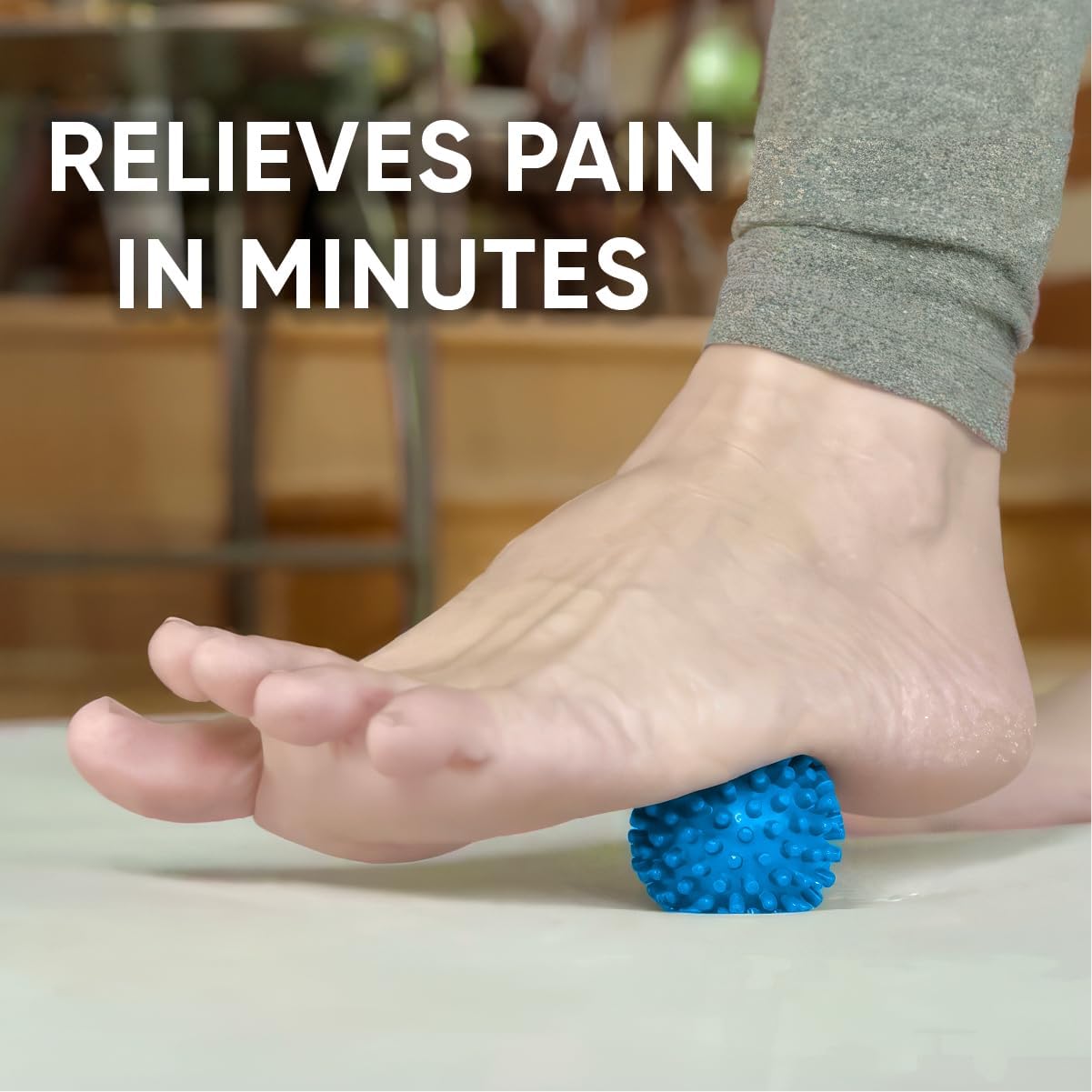 Dr. Cohen's acuball Heatable Deep Tissue Massage Ball - acuBall Trigger Point Massage Therapy for Myofascial and Stress Release and Exercise - Effective Back Massager Ball for Targeted Pain Relief