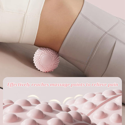 Peanut Massage Ball for Deep Tissue, Trigger Point Therapy, Myofascial Release – Double Lacrosse Foam Roller for Back, Neck, Foot, Muscle Relief, Yoga & Physical Recovery (Black)