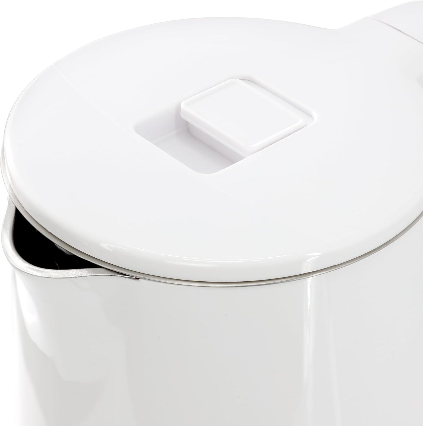 MegaChef Electric Watter Boiler/Tea Kettle (Glass, Silver, 1.8 Liter)