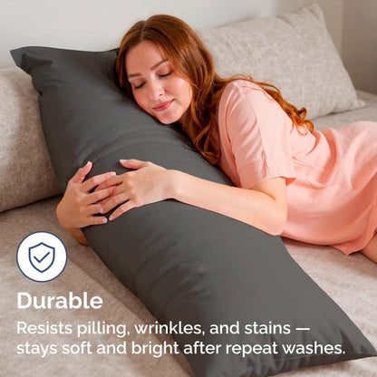 Standard Pillow Cases Set of 10 - Ultra Soft Hotel Quality Pillowcase Covers - Comfy, Cozy & Wrinkle Free - Shrink, Stain and Fade Resistant - Machine Washable Pillow Protectors - 10 Pcs Set - White - Colors A