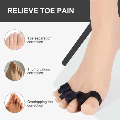 White Gel Toe Separators for Bunions and Hammertoes – 1 Pairs