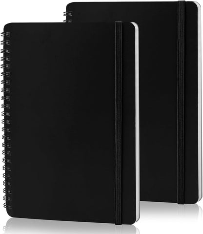 Utron 3 PCS Small Spiral Notebook 5x7, Notebooks for Note Taking, Morandi Spiral Journal Notebook, Work Notebook Small Notebooks 5x7 with Strap, Cute Notebooks for Women 70 Sheets/Note Books
