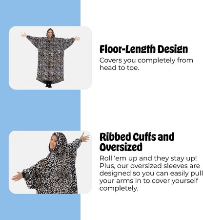 THE COMFY Dream | From Shark Tank | Patented | No Sherpa | Light Wearable Blanket Hoodie | Gift for Women & Men | One Size
