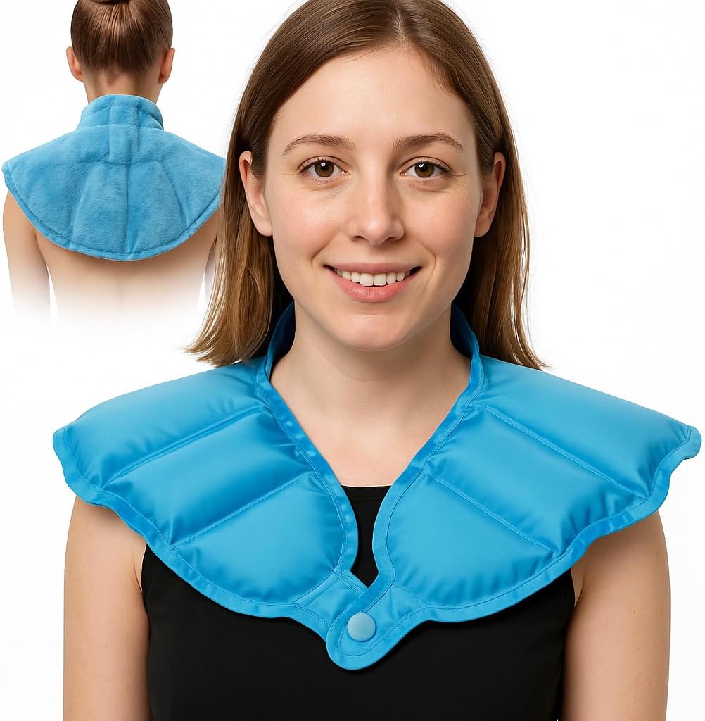 Shoulder Ice Pack Rotator Cuff Cold Therapy Wraps, Reusable Shoulder Arm Gel Pack Hot Cold Compress Pain Relief for Injuries, Recovery After Surgery, Tendonitis, Shoulder Wrap for Left Right Shoulder
