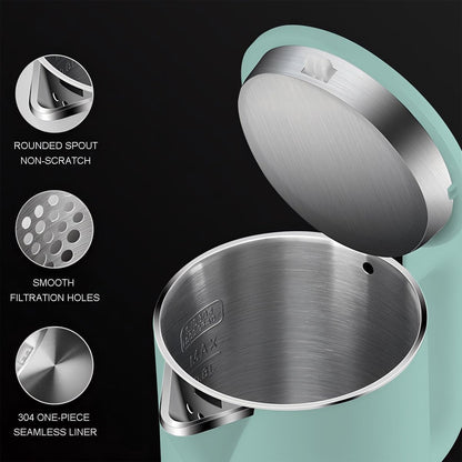 RHD 0.5L Small Portable Electric Kettle, 600W Stainless Steel Travel Kettle
