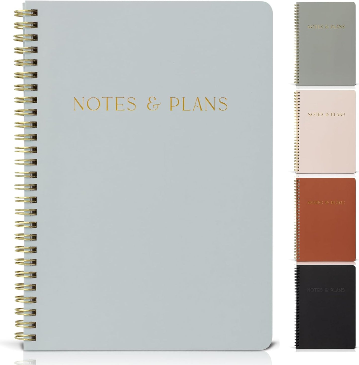 Beautiful Daily Planner And Notebook With Hourly Schedule - Aesthetic Spiral To do List Notepad to Easily Organize Your Tasks And Appointments - Stylish Book And School Or Office Supplies For Women