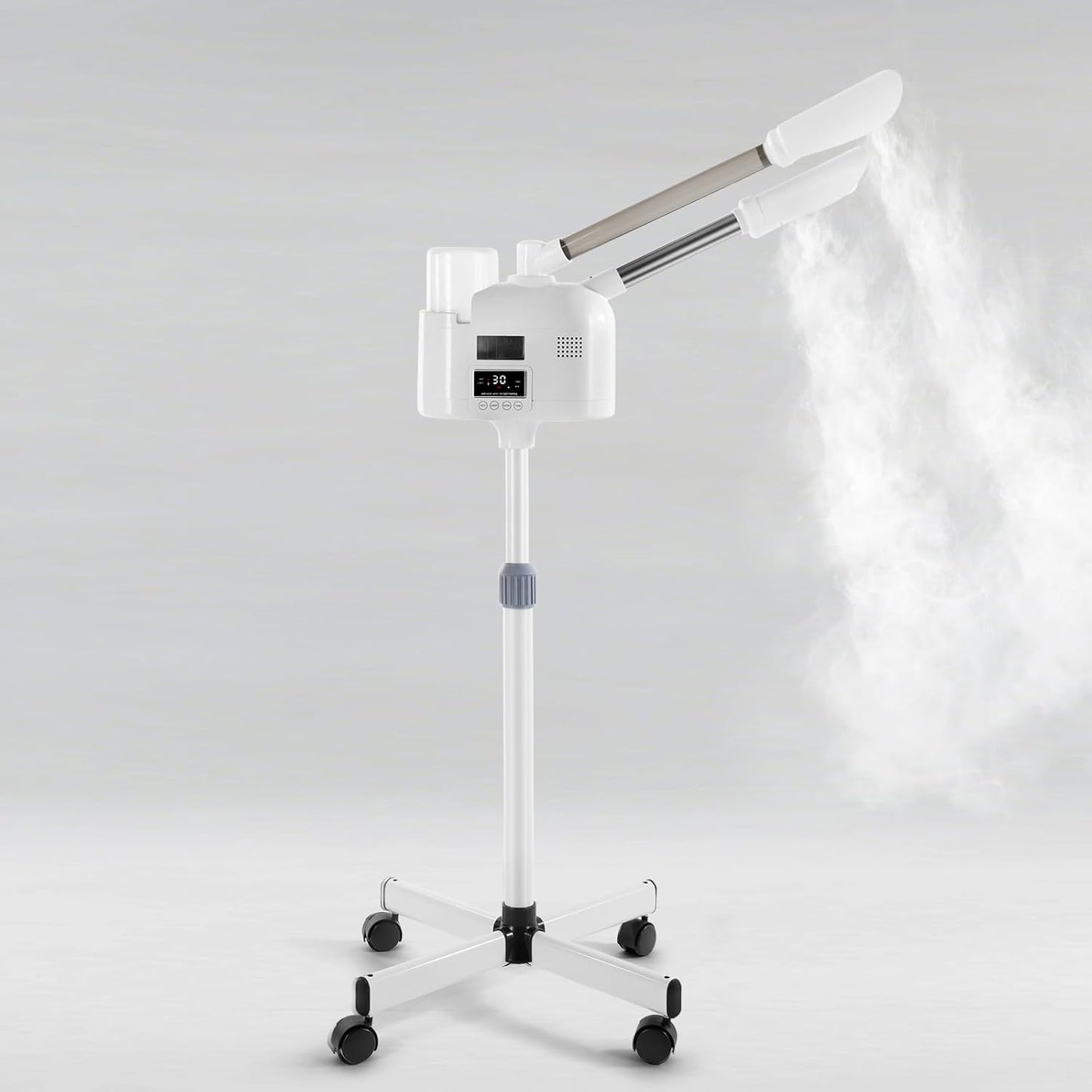 Artist hand Facial Steamer Professional 3 in 1 Hot and Cold Facial Steamer with 5X LED Magnifying Lamp, Esthetician Face Steamer Fast Heating for Beauty Salon Spa Home Use