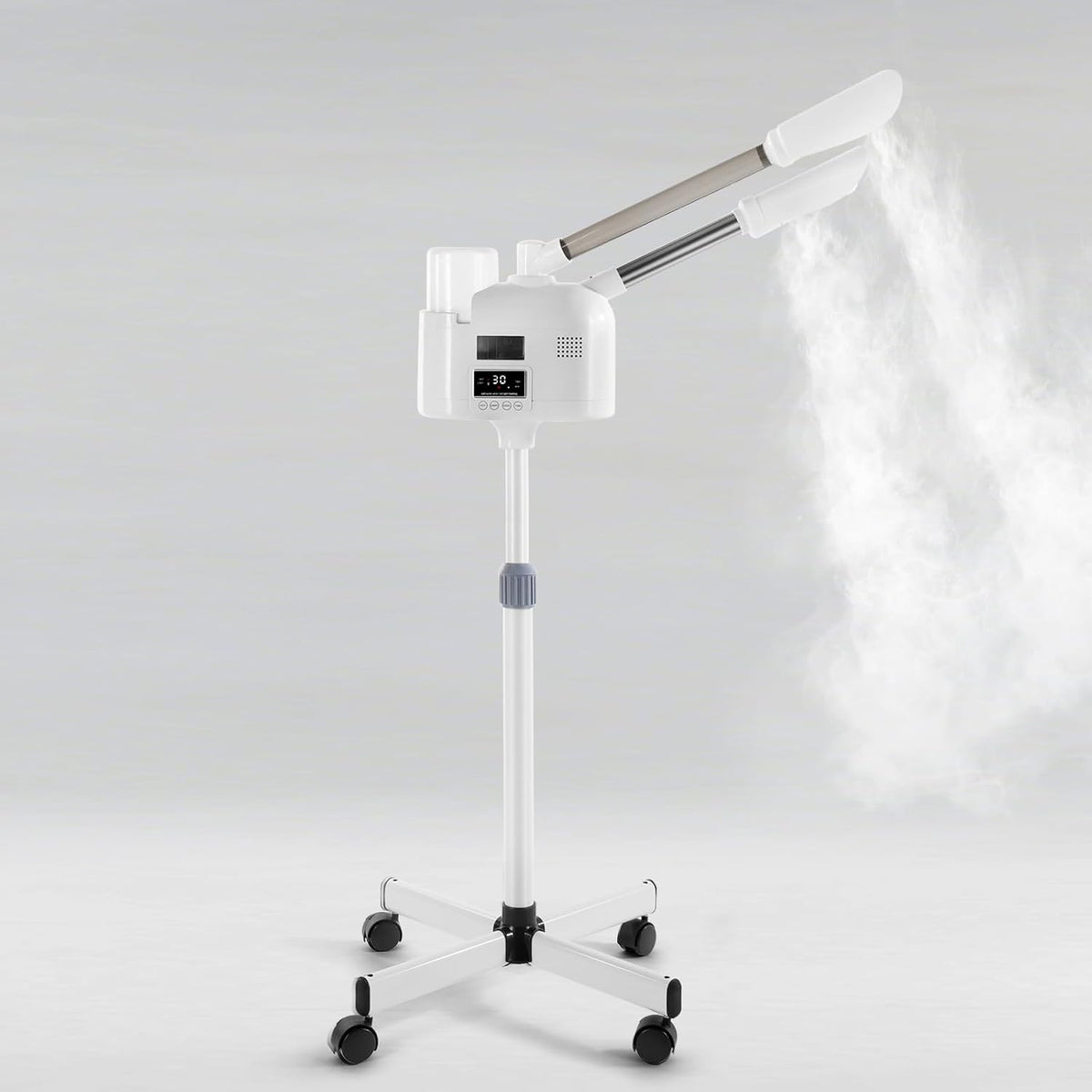 Artist hand Professional Facial Steamer with 5X LED Magnifying Lamp 3 in 1