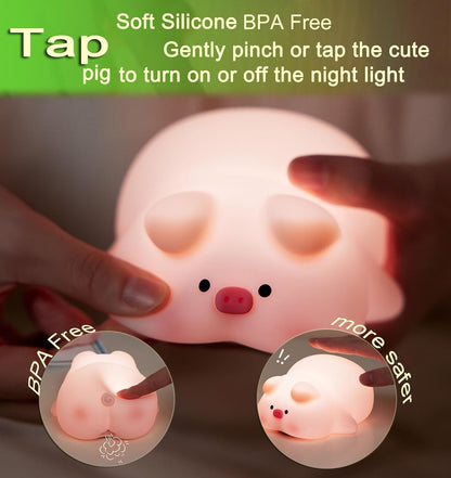Sloth Gifts for Kids, Squishy Sloth NightLight,Silicone Animal Nursery Lamp