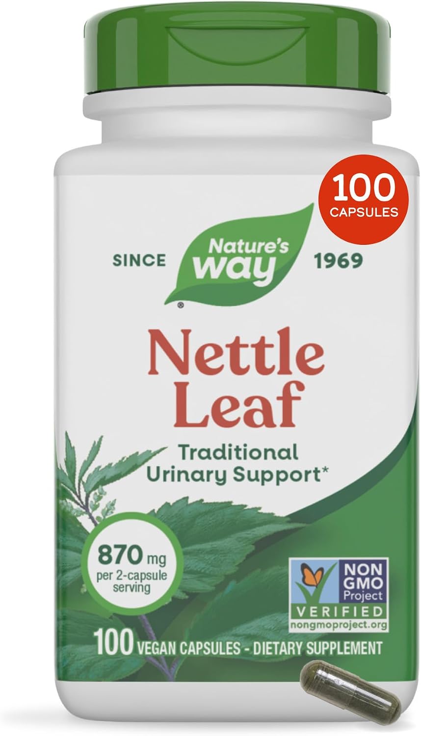 Nature's Way Nettle Leaf, Traditional Urinary Support Supplement*, 100 ct