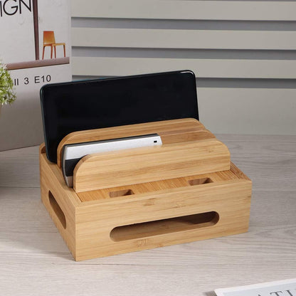 Phone Stand, Sturdy Organizer with Charging Rack for Multiple Phones, Smooth Surface, Ideal for Home, Office & Car