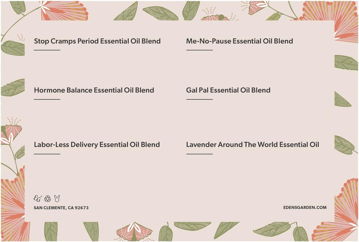 Edens Garden Top Essential Oil Blends Sampler 18 Set – 100% Pure Therapeutic Grade, Natural, Undiluted Aromatherapy Scents for Diffusers & Humidifiers – Wellness Gift for Men & Women, .92 ml/ 18 Pack