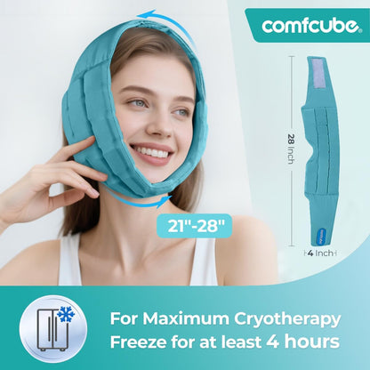 Ice Pack for Knee Pain Relief, 2 Hours Long Lasting Cold Pack for Knee Injuries, Cold Therapy Flexible Ice Pack Wrap for Knee Replacement Surgery, Swelling, ACL, Meniscus Tear
