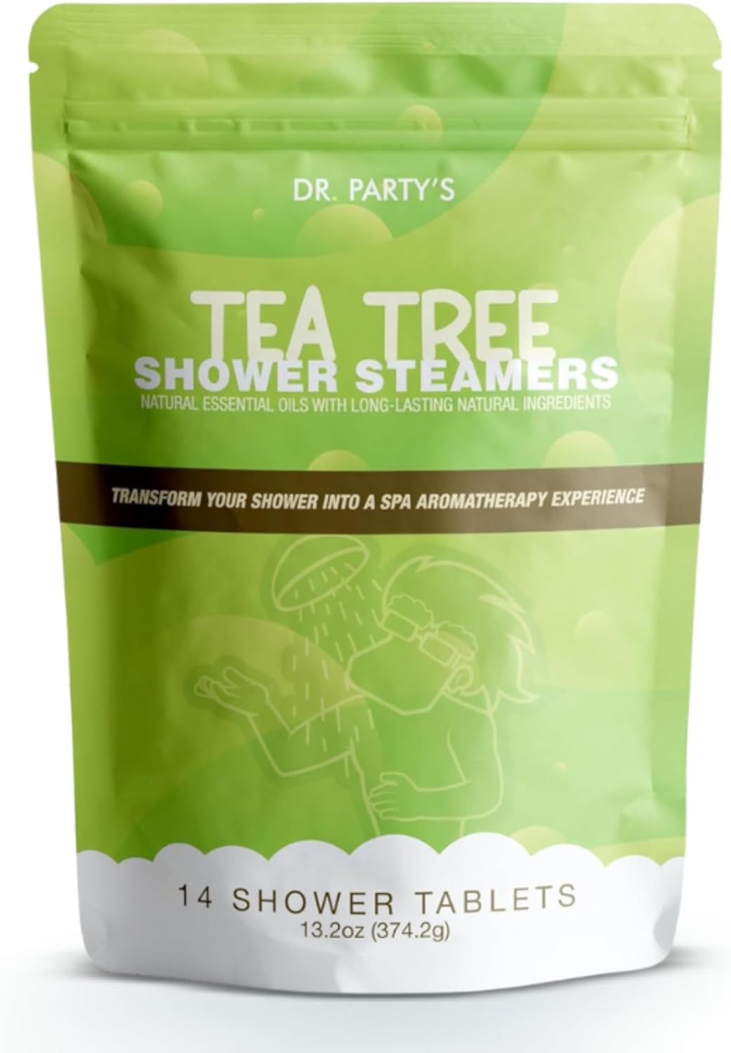 Shower Steamer - 5 Different scents - 14 Tablets per Package (Lavender)