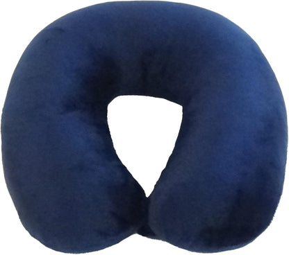 Wolf Essentials Adult Cozy Soft Microfiber Neck Pillow for Travel – Compact, Machine Washable - Perfect for Airplane, Car, or Home Use - Filled and Finished in The USA – Charcoal
