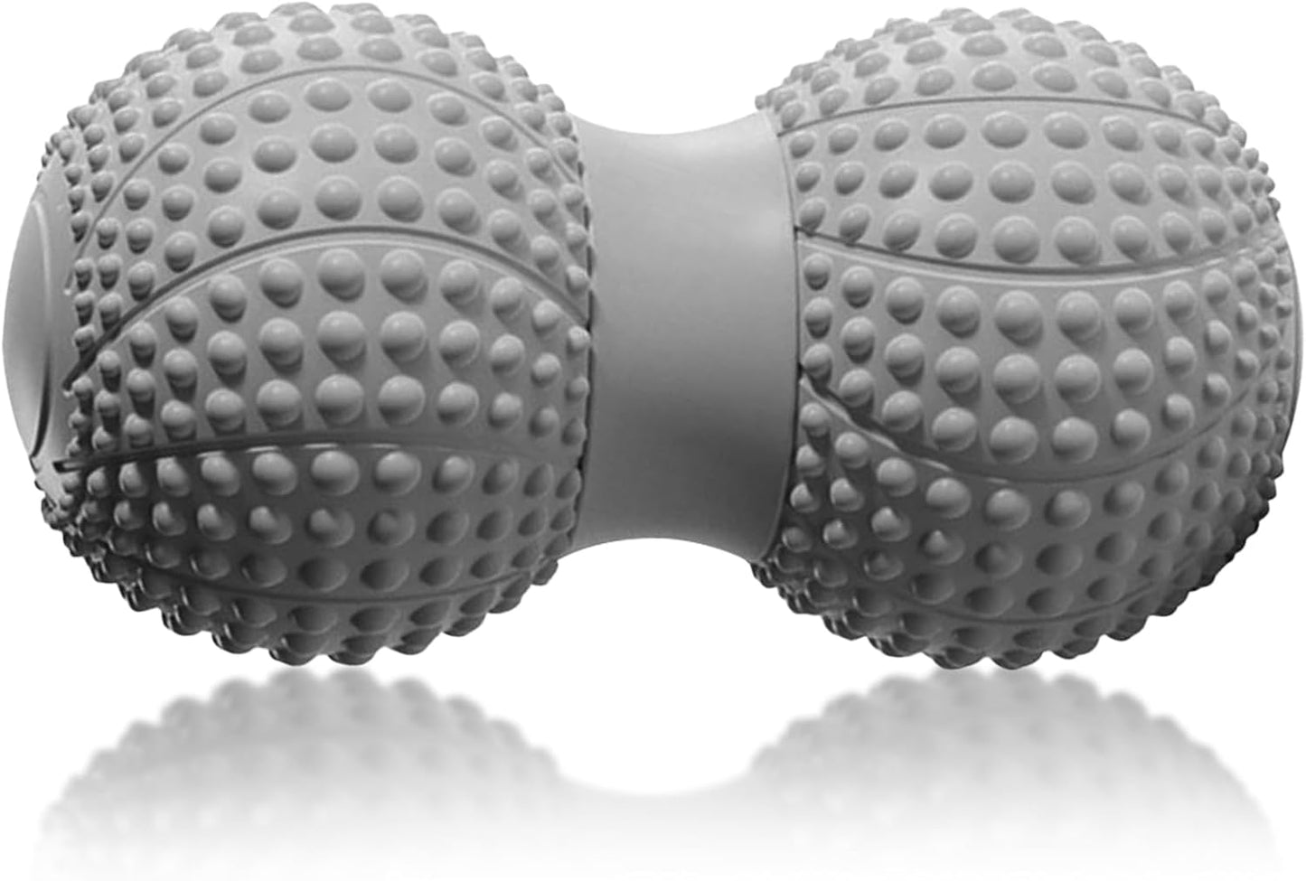 Peanut Massage Ball for Deep Tissue, Trigger Point Therapy, Myofascial Release – Double Lacrosse Foam Roller for Back, Neck, Foot, Muscle Relief, Yoga & Physical Recovery (Black)