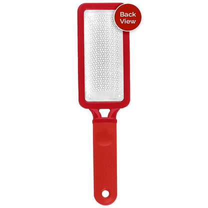 Microplane Colossal Foot File Scraper - The Original Stainless Steel Foot Rasp, Dead Skin/Callus Remover for Feet, Gentle Foot Scrubber, Pedicure Tools for Salon-Quality Foot Care, Black
