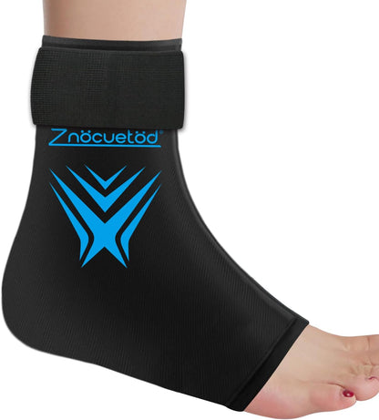 Knee Ice Pack Wrap Extended Ice Packs for Injuries Reusable Leg Freeze Compression Sleeves, Gel Cooling Knees Brace Cold Hot Packs Therapy Flexible for Pain Relief, Surgery Recovery Gift for Women Men