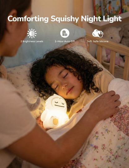 Breathing Pal 'Ted'- Mindfulness Breathing Light, Guided Visual Meditation Breathing Light, Anxiety Relief Items for Calm Down Corner/Meditation/Sleep for Adult&Kid