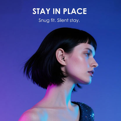 Ear Plugs for Sleep - Total Silence! Single+Double Tips Design | 46dB Noise Reduction & Advanced Seal Tech | 8 Pairs (XS-L) + Case | Trusted by Millions