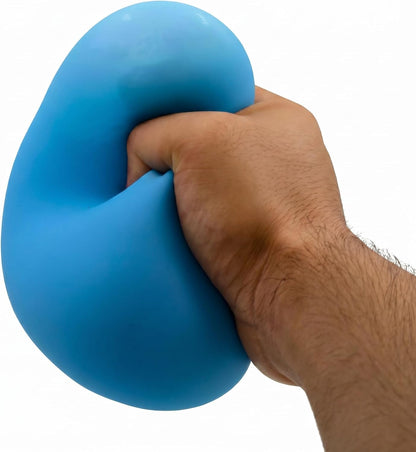 Giant 4 Inches Jumbo Stress Balls for Adults Anxiety Relief, Nedoh Balls Squishy Balls Fidget Squeeze Squish Big Ball for Anti-Stress
