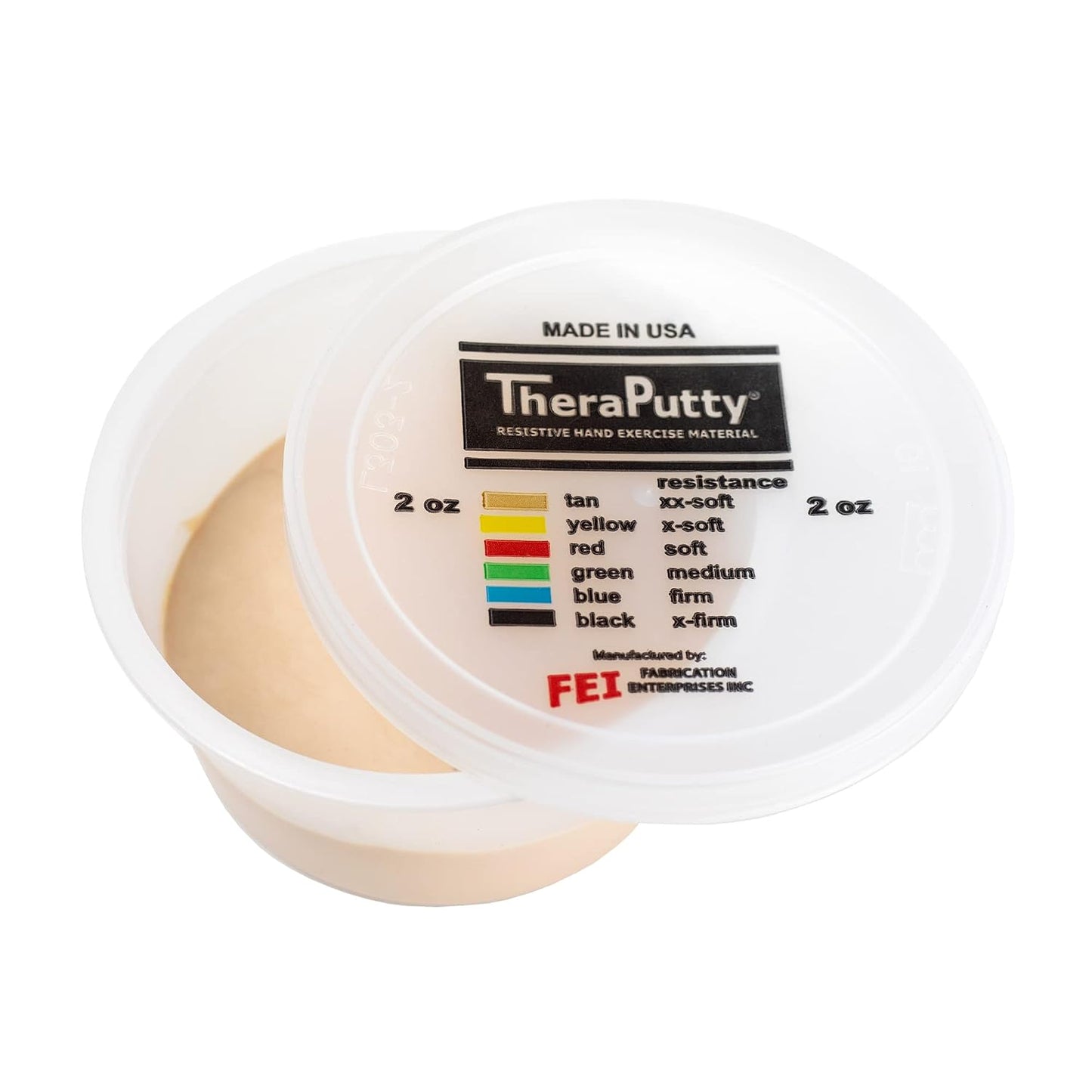 CanDo TheraPutty Scented Hand Exercise Putty For Rehabilitation, Exercises, Hand Therapy, Occupational Therapy, Banana Yellow X-Soft 2oz