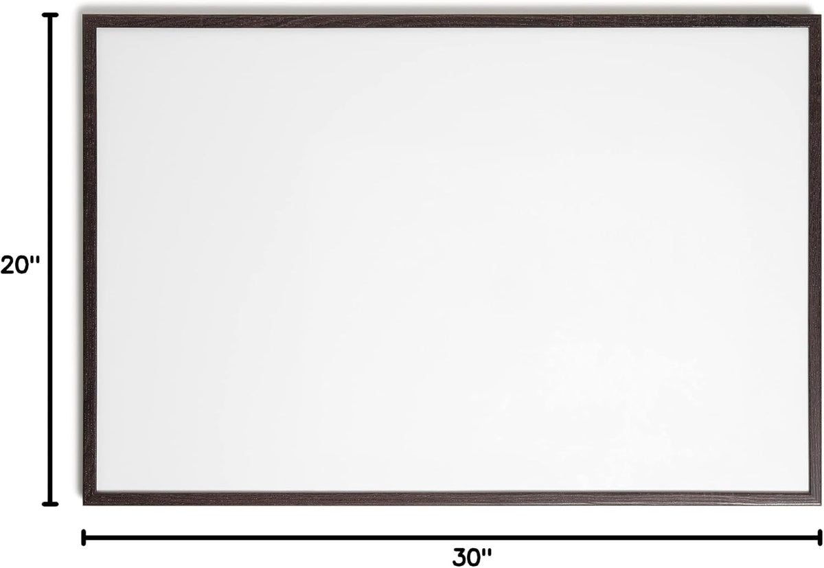 U Brands Magnetic Whiteboard, White Board Dry Erase Board for Wall, 11 x 18