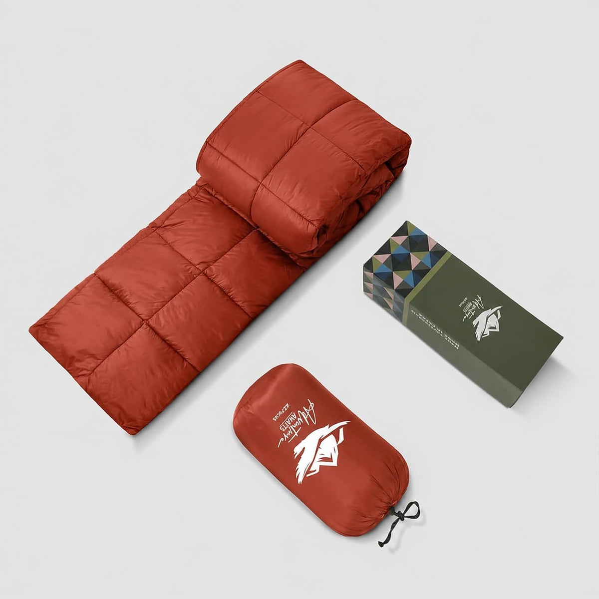 Mini Camping Blanket Lightweight Puffy Camp Blanket