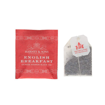 Harney & Sons English Breakfast Black Tea Bags, 50 Count