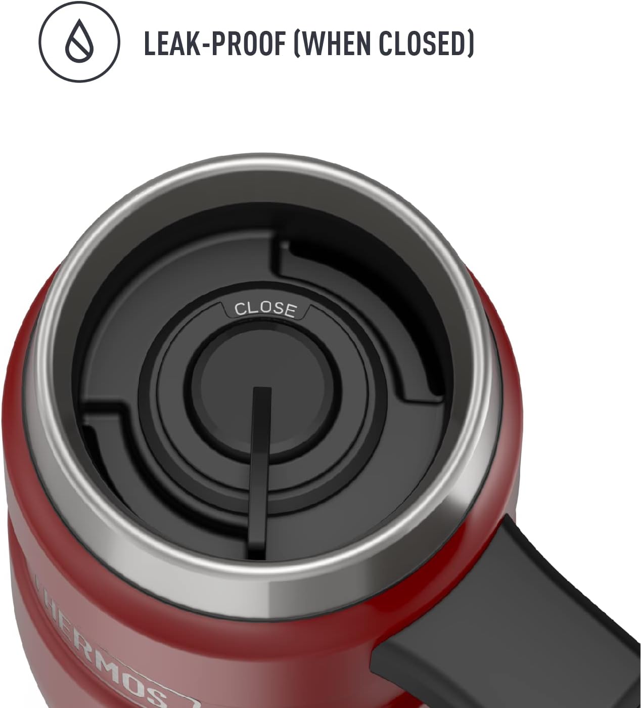 THERMOS Stainless King Vacuum-Insulated Travel Tumbler, 16 Ounce, Matte Steel