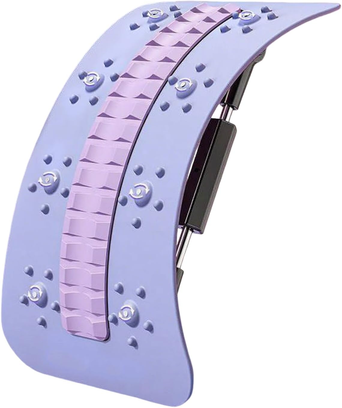 Back Stretcher Device, Multi-Level Back Support Adjustable, Spinal Board Massager with Curved Design, Stretching Equipment Tool Relieves Tension, for Daily Stretching and Relaxation