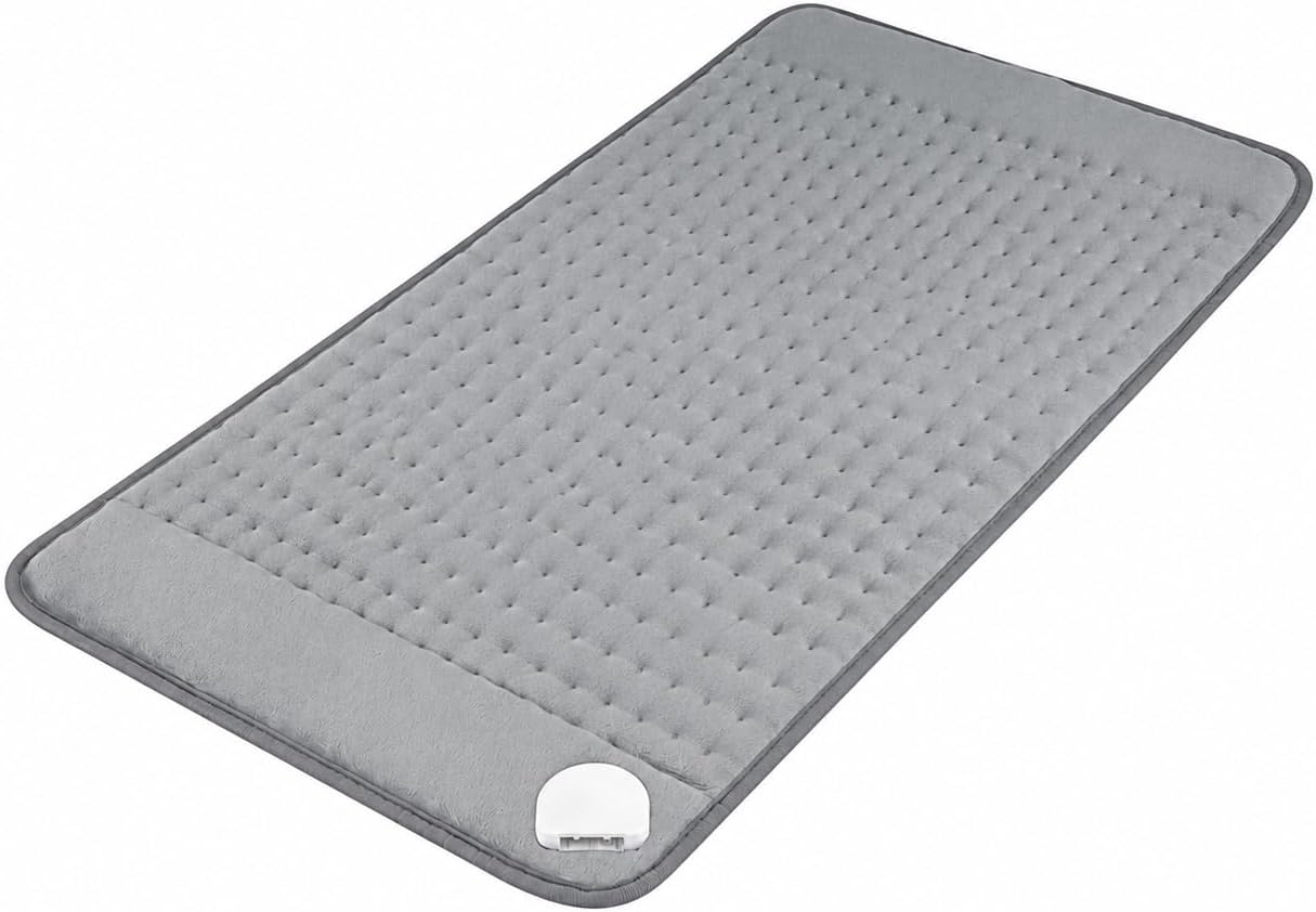 Heating Pad for Period Cramps, Heating Pad for Back/Neck/Shoulder Muscle Pain, 6 Heating & 4 Timer Setting, Auto Shut Off, Dry/Moist Heat & Machine Washable, Birthday Christma s Gifts for Women Mom