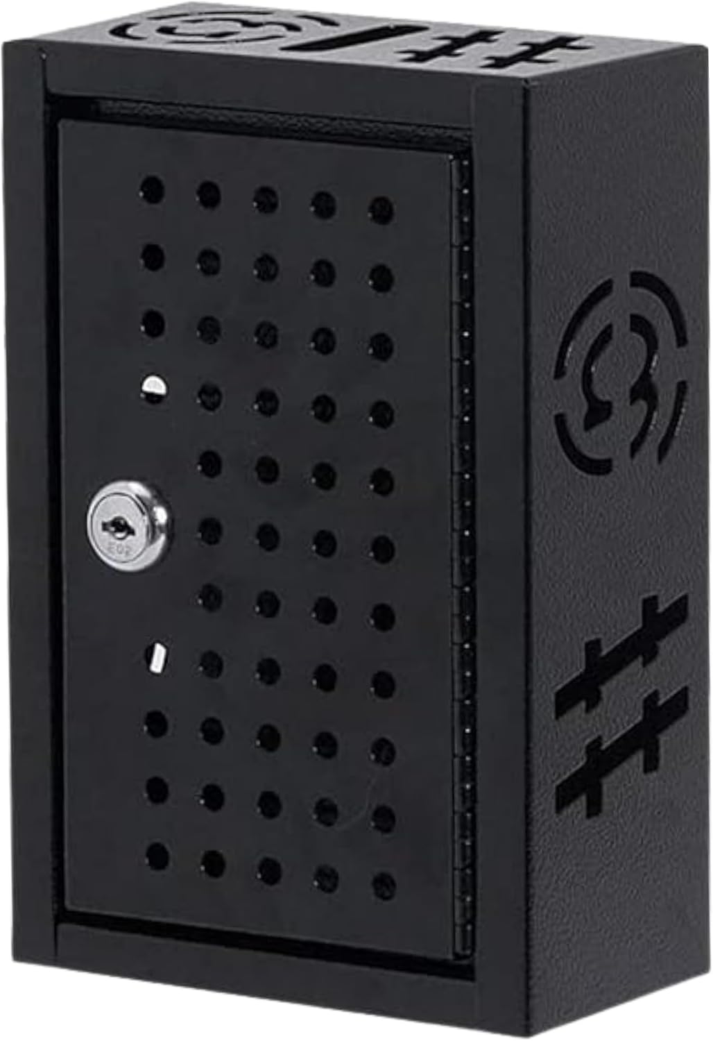 Steel Keyed Lock Box Storage Cabinet for Office & Classroom