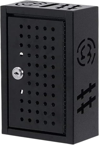 Steel Keyed Lock Box Storage Cabinet for Office & Classroom