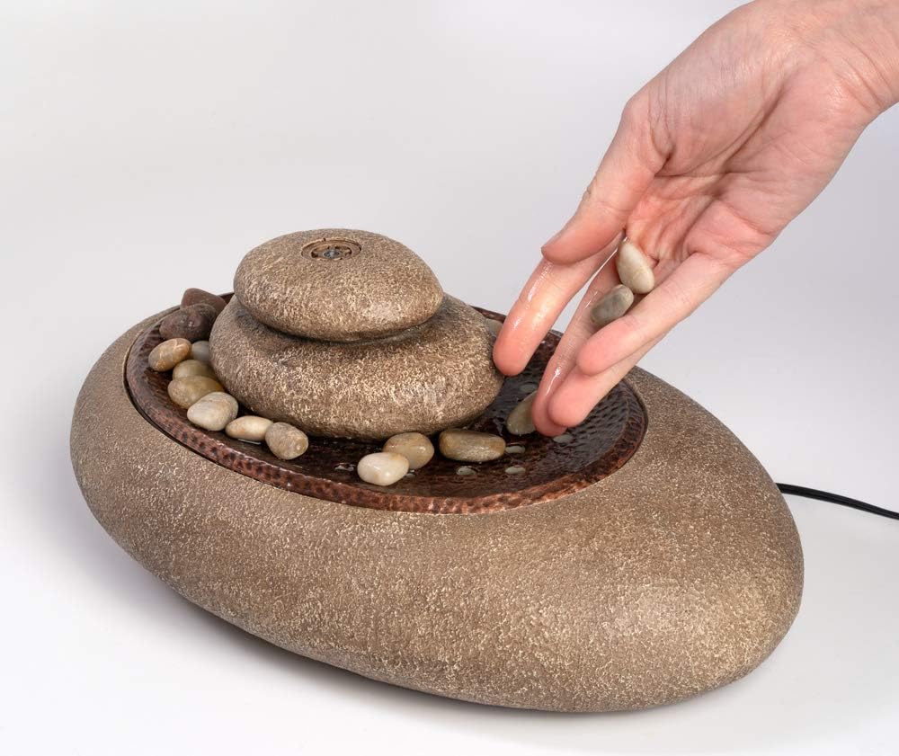 Homedics Mirra Oceanside Relaxation Fountain - Serene Decorative Home Decor