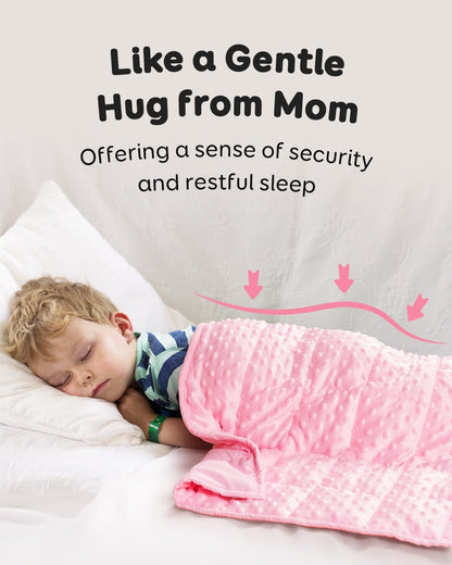 Kivik 2 lbs Weighted Lap Pad, Ultra Soft Minky Dotted Heavy Blankets Throw for Better Study Relaxing & Sleeping, Machine Washable, 20 x 30 Inches, Purple