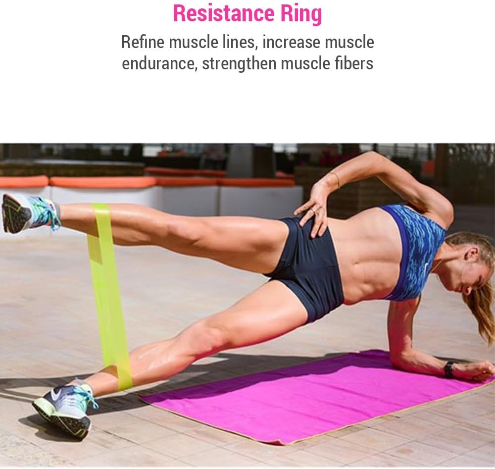 Karlak Pilates Equipment for Home Workouts Pilates Ring and Ball Set Resistance Bands & More Perfect for Home Pilates Equipment
