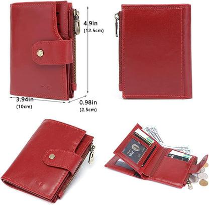 Anti-Lost Bluetooth Wallet Tracker Finder, Slim Trifold Cowhide Mens Wallet with ID Window Credit Card Holder Pocket (Coffee2-OLD)